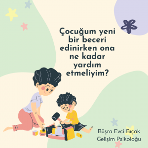 Çocuklara bir şey öğretmek